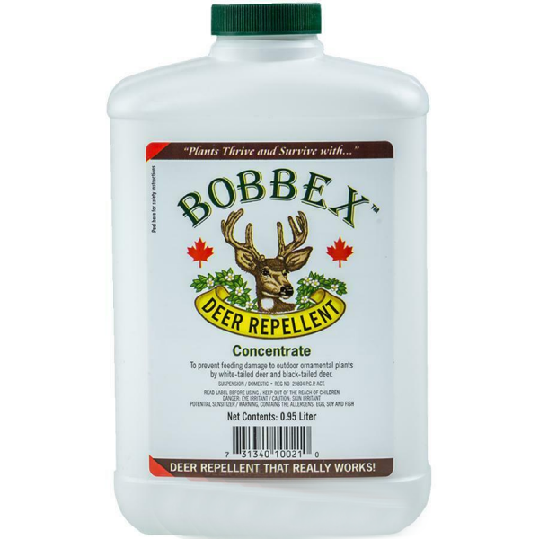 Hydroponic Supplies Bobbex Deer and Rabbit Repellent Concentrate - 0.95  Litre Grow Store