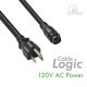 ILUMINAR Cable Logic 120 V AC Power Cable