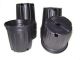 Black Round Pot - Soft