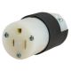 Female 2-Pole, 3-Wire 15 amp Grounding Connector