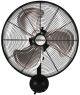 Hurricane® Pro High Velocity Oscillating Metal Wall Mount Fan