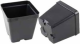 Traditional Blow Molded Square Pot 4in (880/Cs)