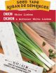 Seed Tape - Onion - White Lisbon