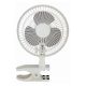 Wind Devil 6" Clip Fan – 2-Speed Oscillating Fan